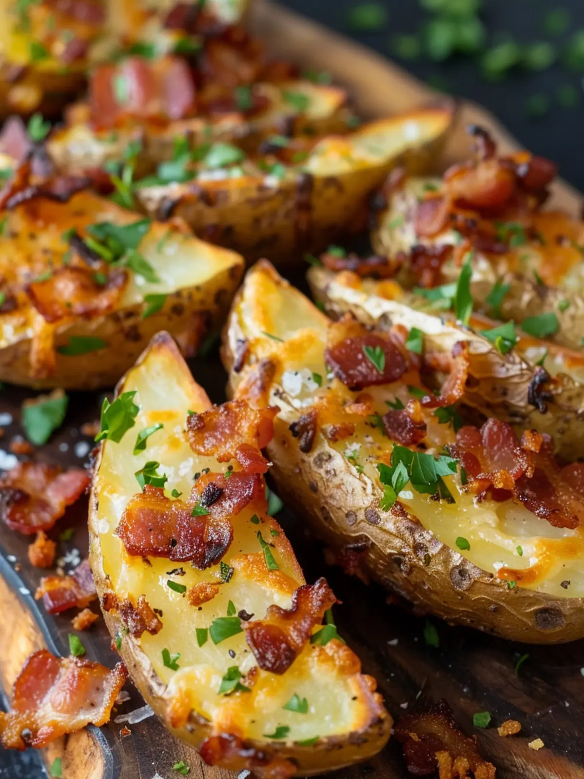 Cheddar Bacon Potato Wedges First Image