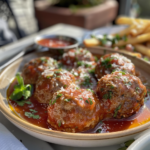 Greek meatballs taken with iphone 15 pro max --iw 2 --ar 4:5 --v 6.0 --raw