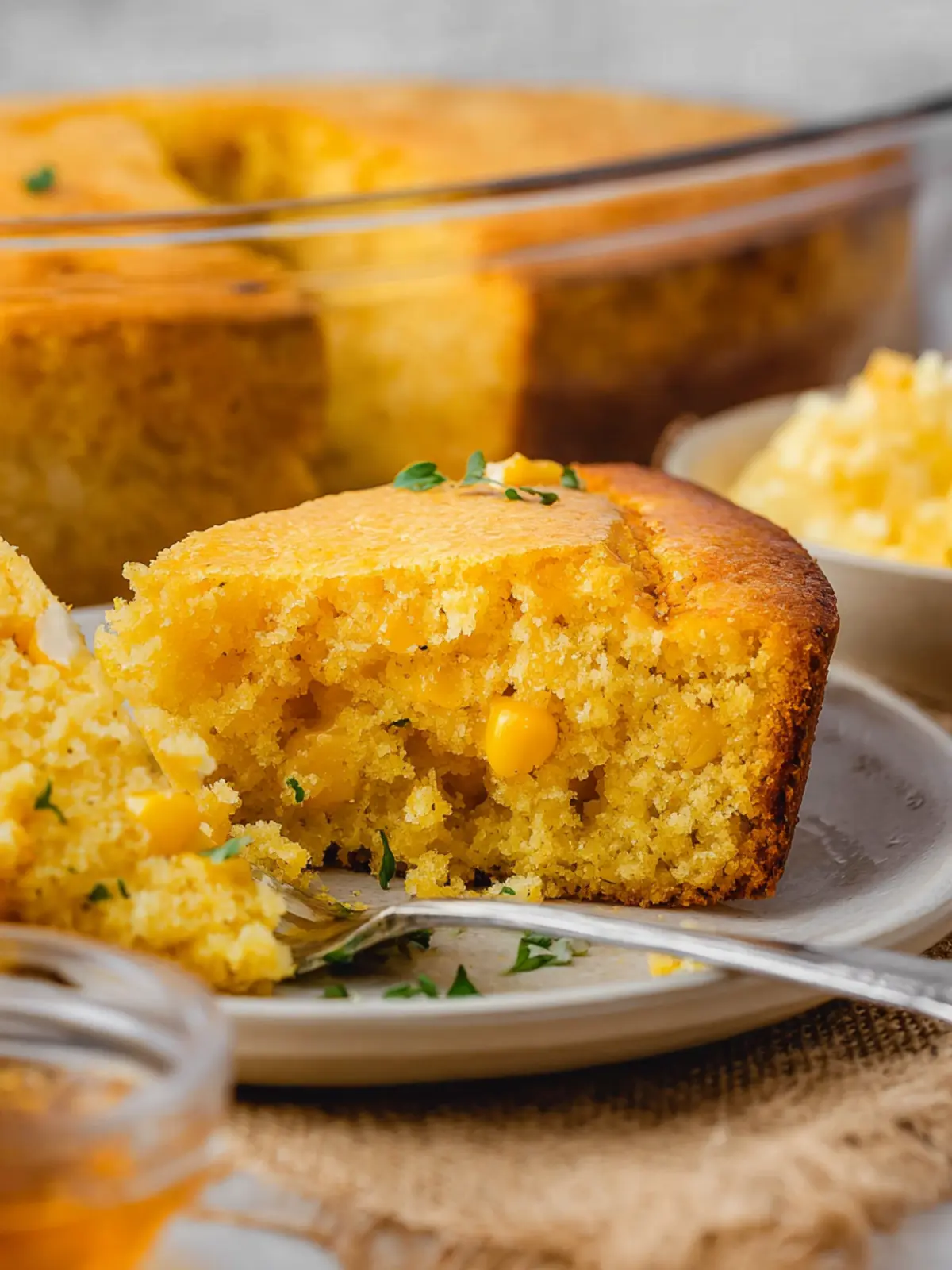 Cornbread with Jiffy Mix and Creamed Corn - Image 1