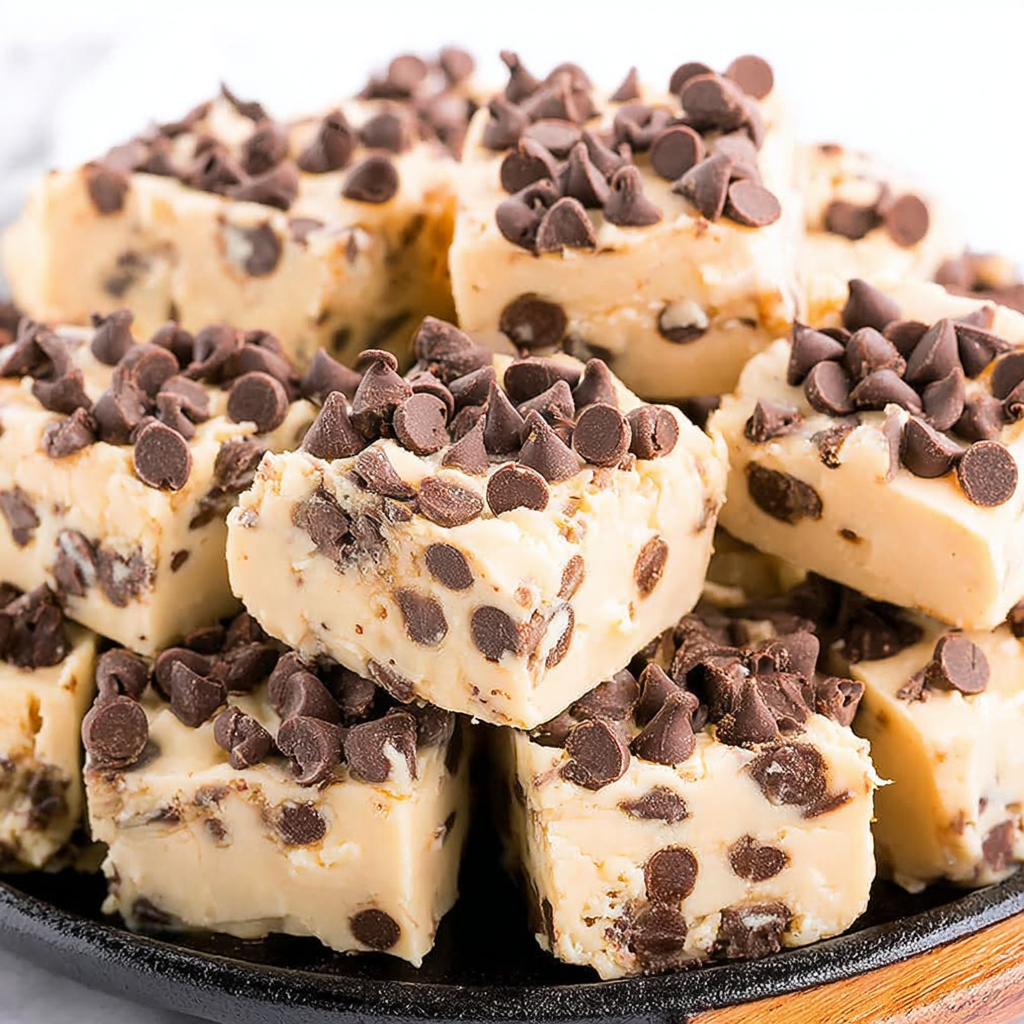 No-Bake Bliss: Irresistible Cookie Dough Fudge