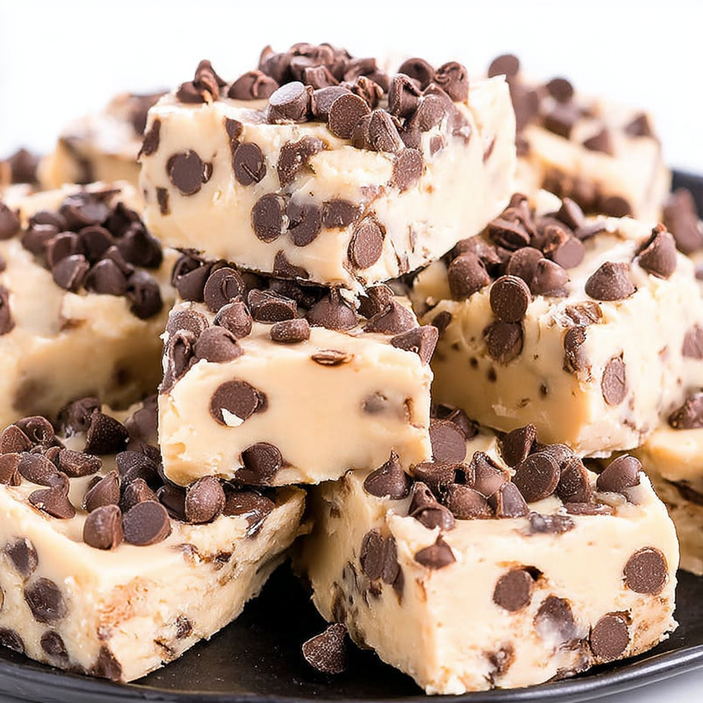 No-Bake Cookie Dough Fudge: A Dreamy Indulgence